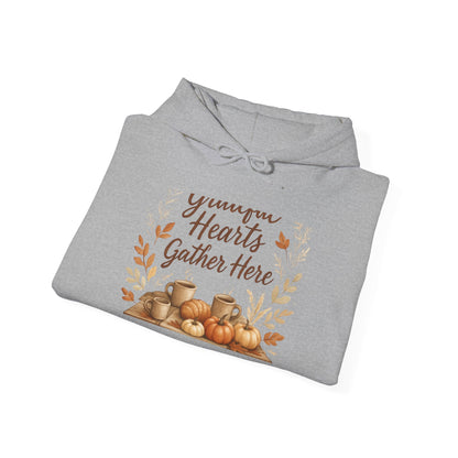 Grateful Hearts Gather Here Hoodie