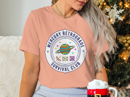 Mercury Retrograde Survival Club Graphic Tee