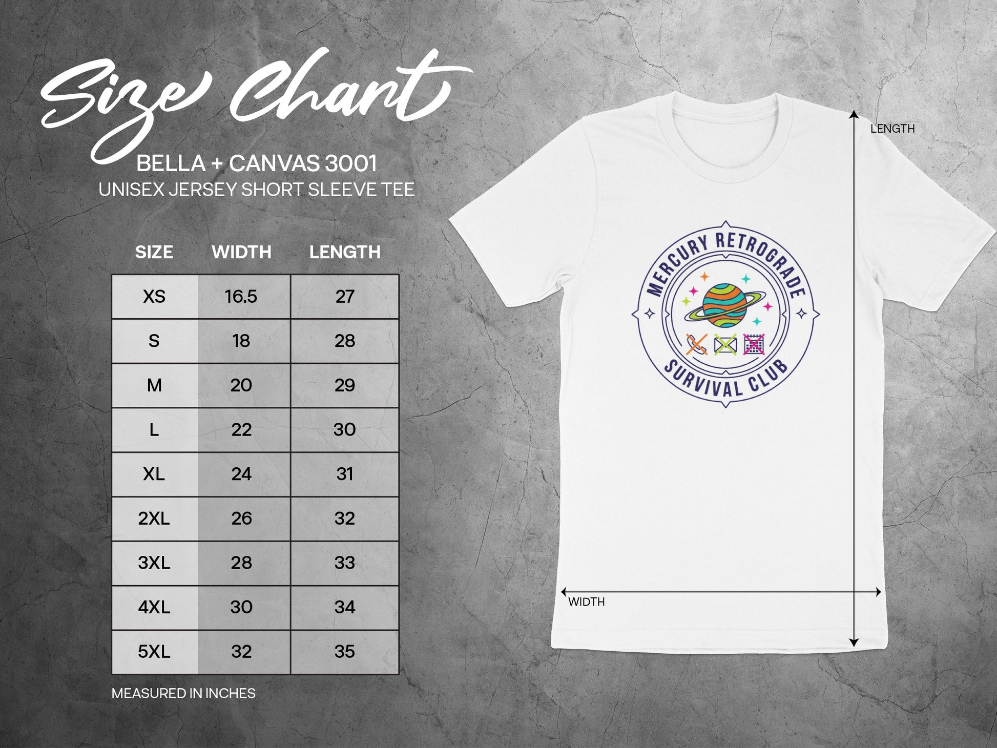 Mercury Retrograde Survival Club Unisex Tee