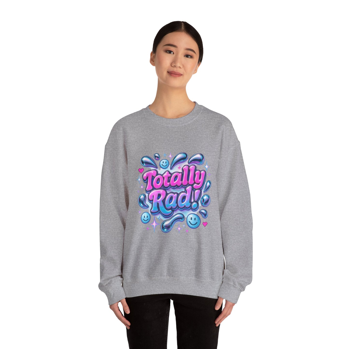 Totally Rad Unisex Crewneck Sweatshirt