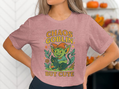 Chaos Goblin But Cute Graphic Tee Shirt product type