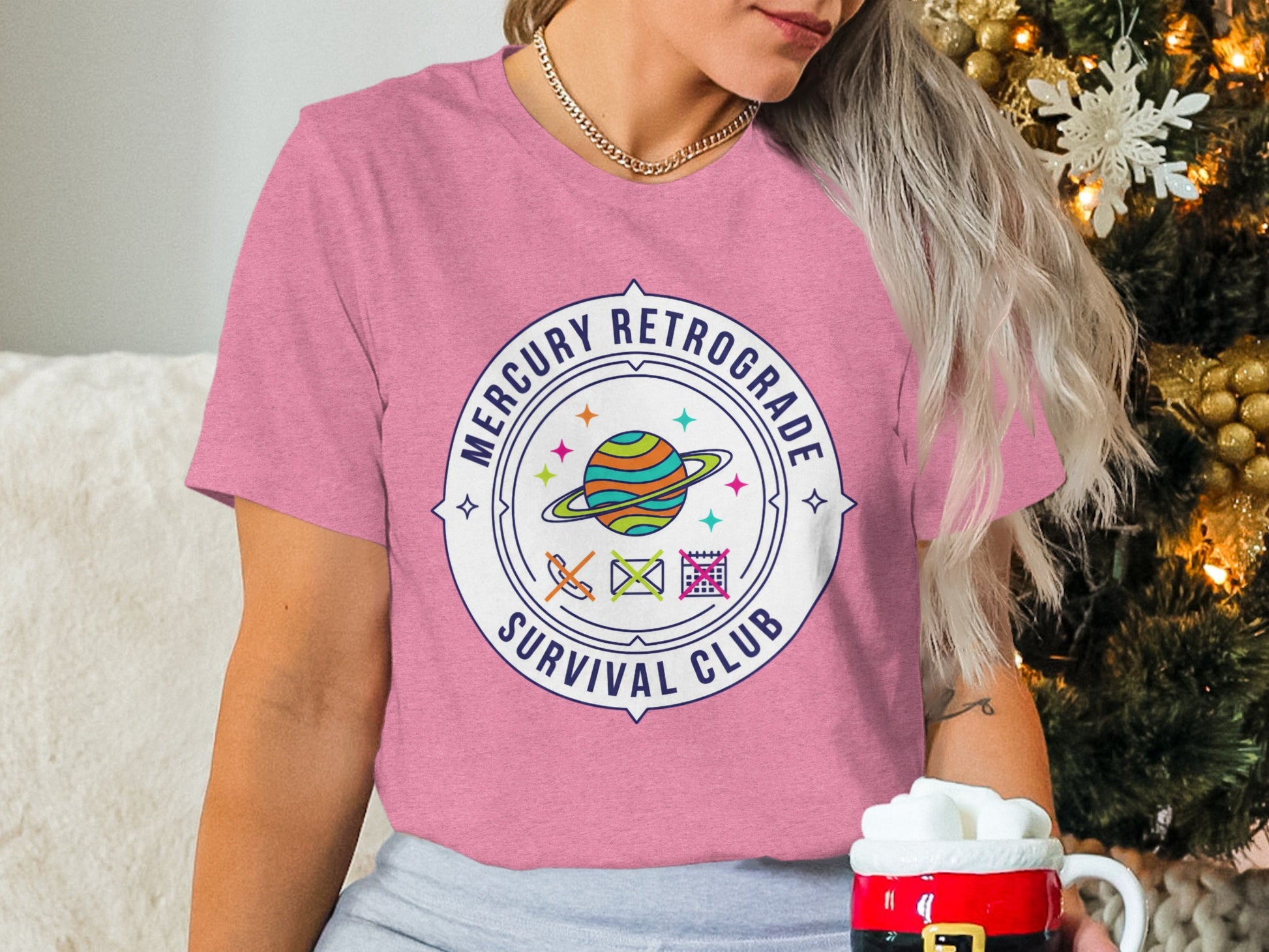 Mercury Retrograde Survival Club Graphic Tee