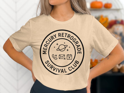 Mercury Retrograde Survival Club T-Shirt