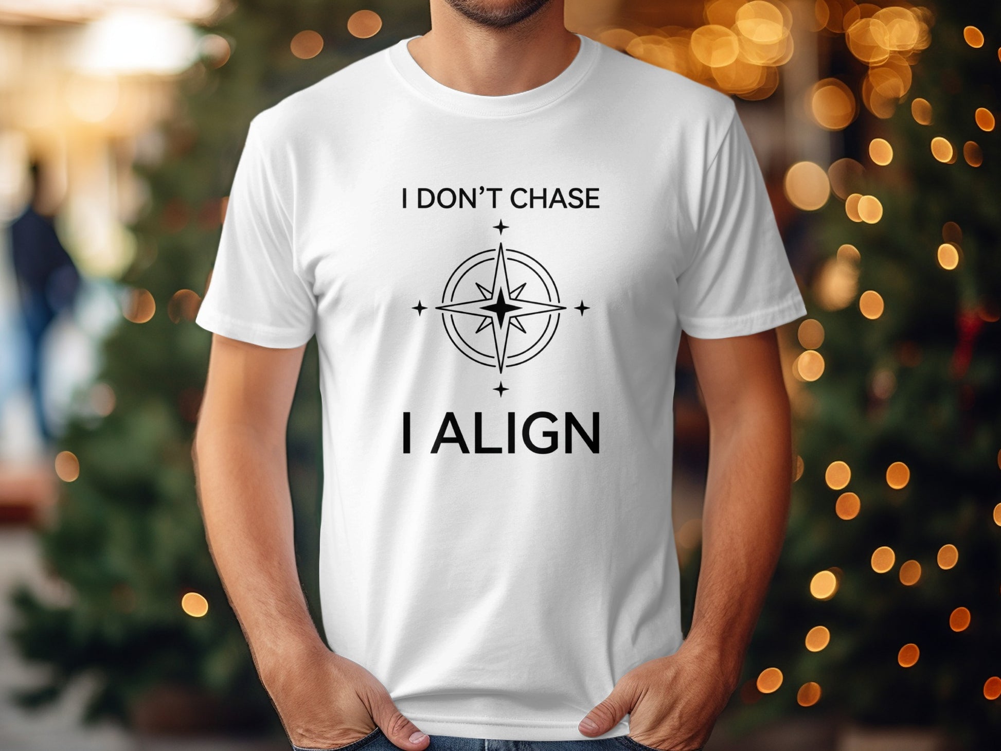 I Don't Chase I Align Graphic T-Shirt Product