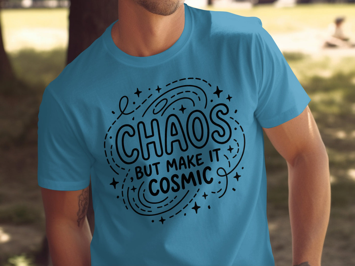CHAOS BUT MAKE IT COSMIC Graphic T-Shirt