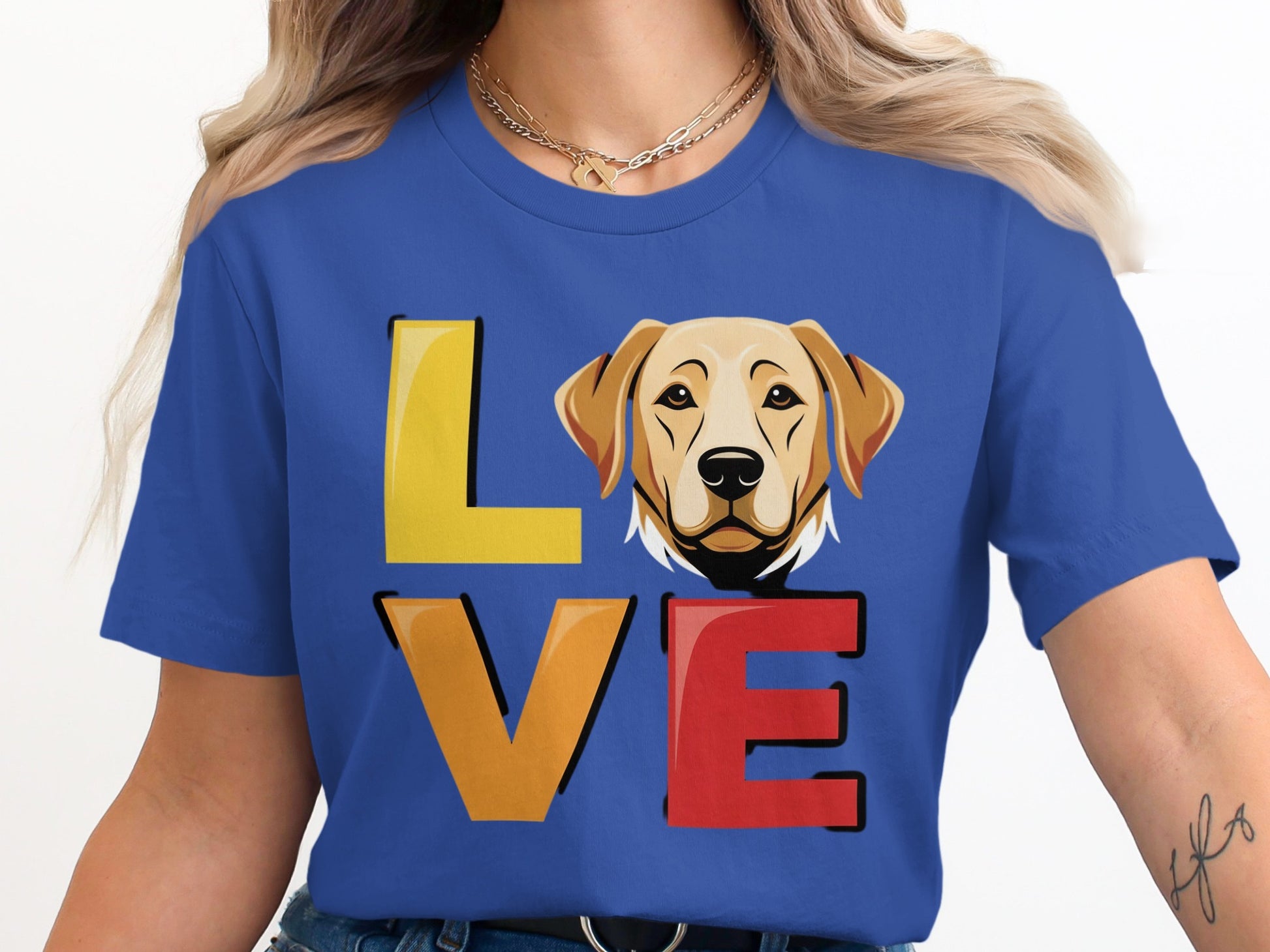 Golden Retriever LOVE Graphic T-Shirt product type