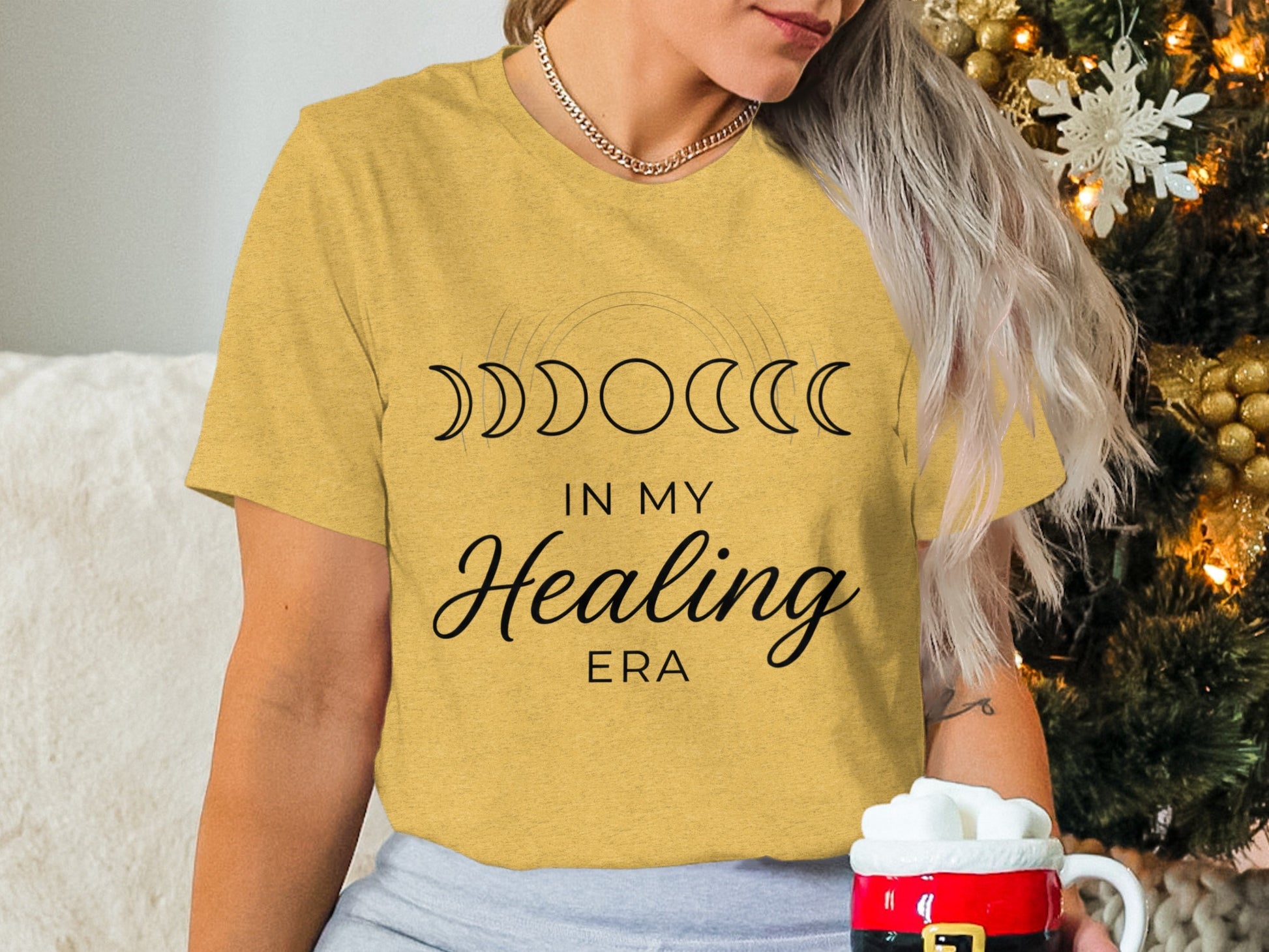 In My Healing Era Phases of Moon T-Shirt