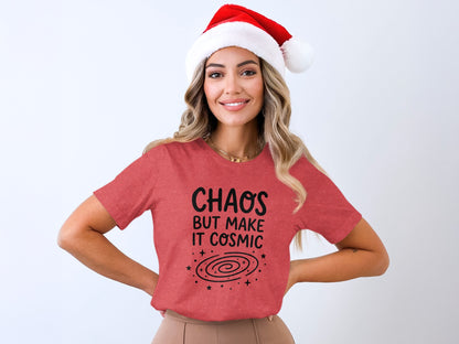 Chaos But Make It Cosmic T-shirt