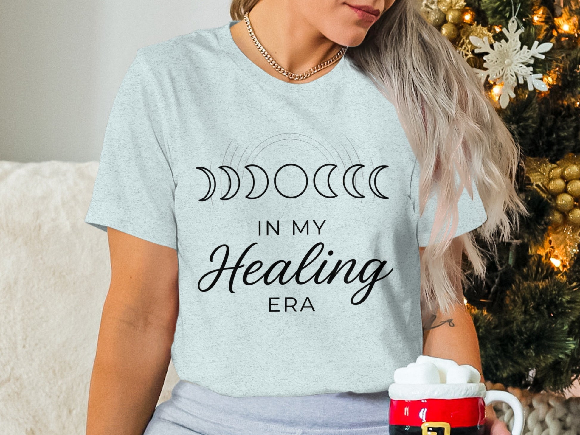 Moon Phases In My Healing Era Graphic Tee