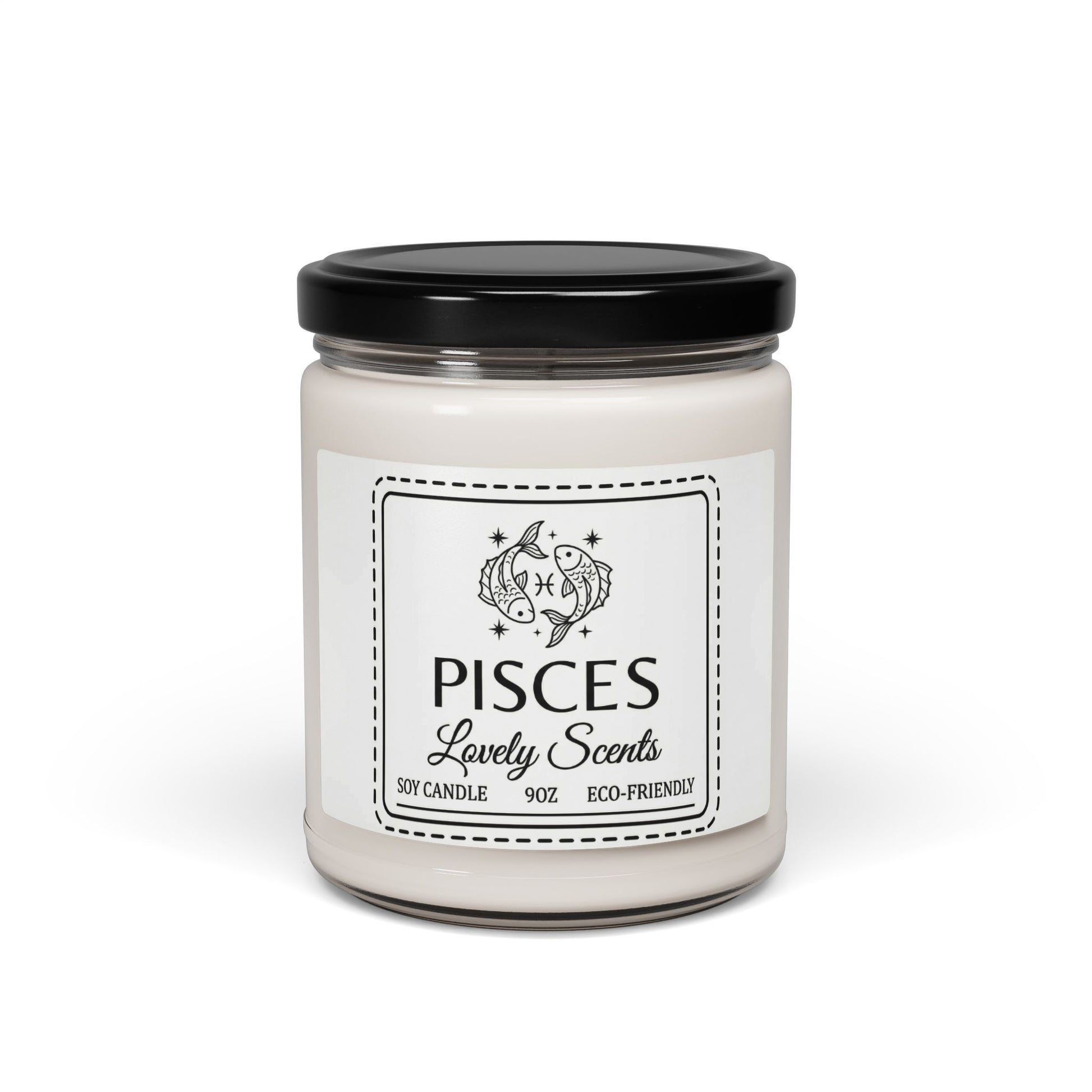 Pisces Lovely Scents 9oz Eco-Friendly Soy Candle