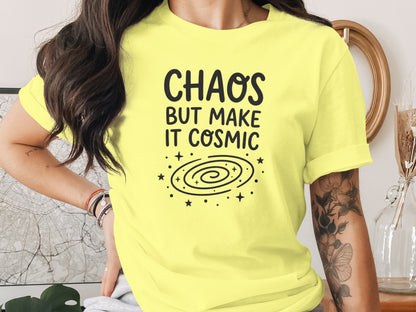 Chaos But Make It Cosmic Graphic T-Shirt product