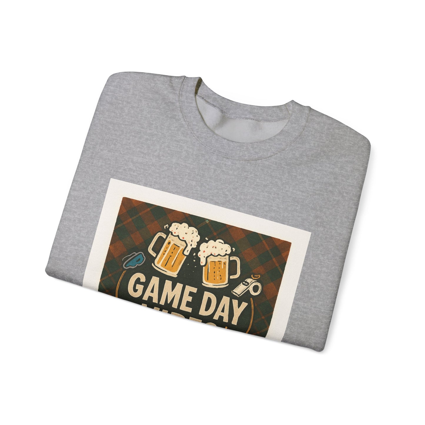 Cozy Sports-Bar / Tailgating Vibes - Unisex Heavy Blend™ Crewneck Sweatshirt
