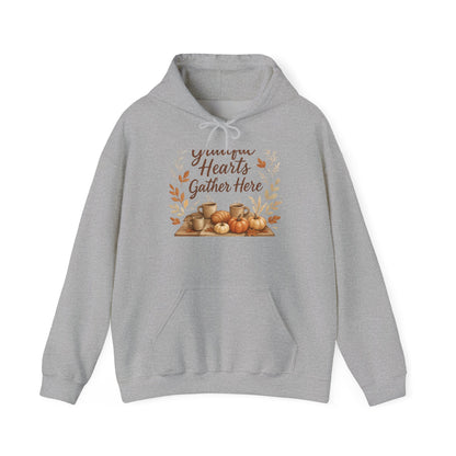 Grateful Hearts Gather Here Hoodie