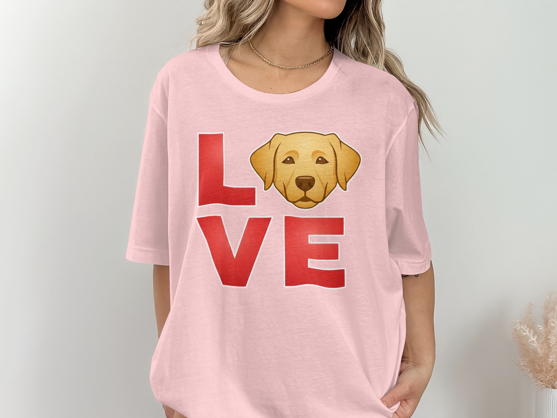 Love Puppy Graphic T-shirt Cute Dog Themed Clothing product