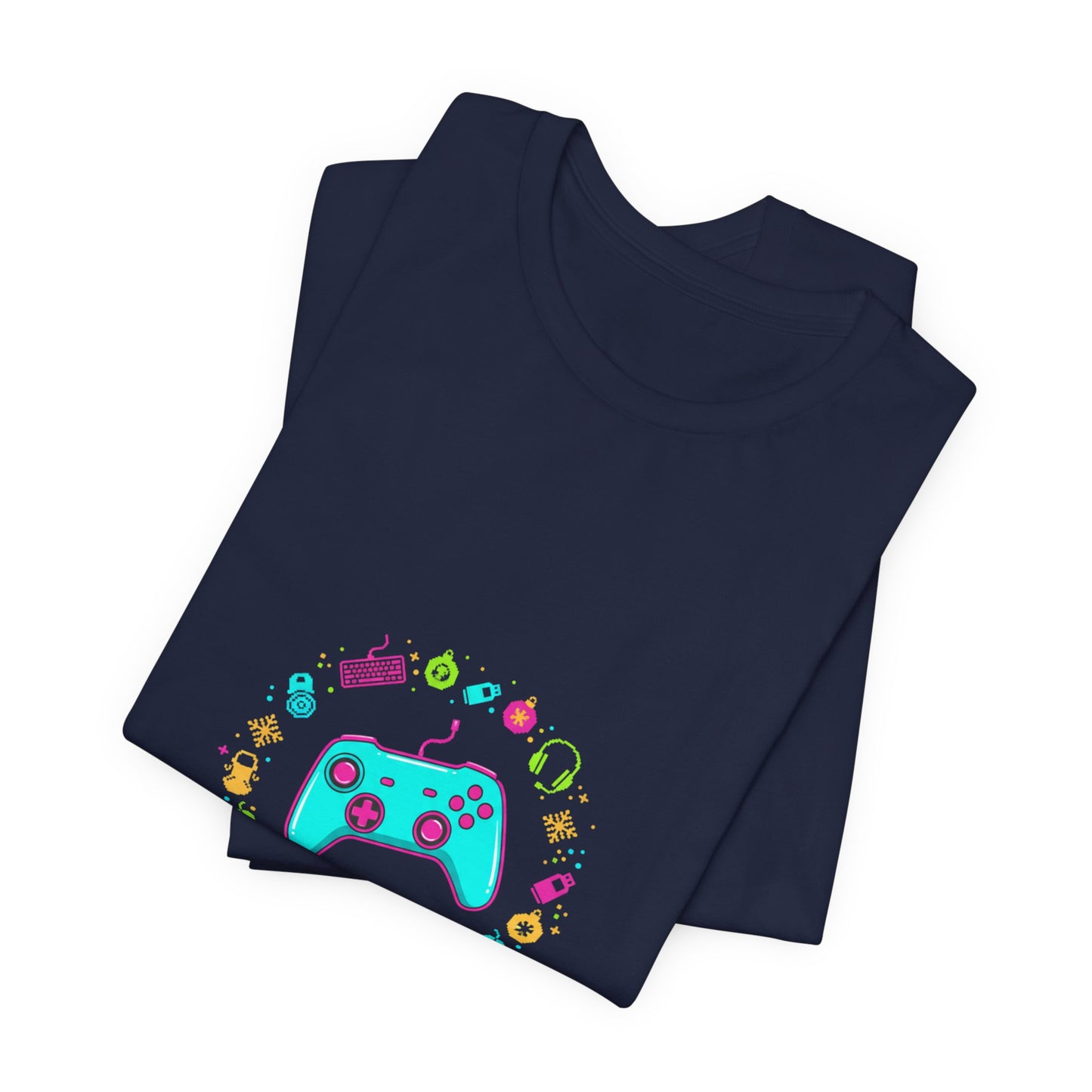 Level Up Your Holidays Tee | Gamer Shirt, Pixel Controller Design