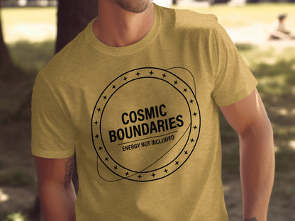 Cosmic Boundaries Energy Not Included T-shirt
