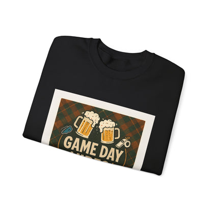 Cozy Sports-Bar / Tailgating Vibes - Unisex Heavy Blend™ Crewneck Sweatshirt