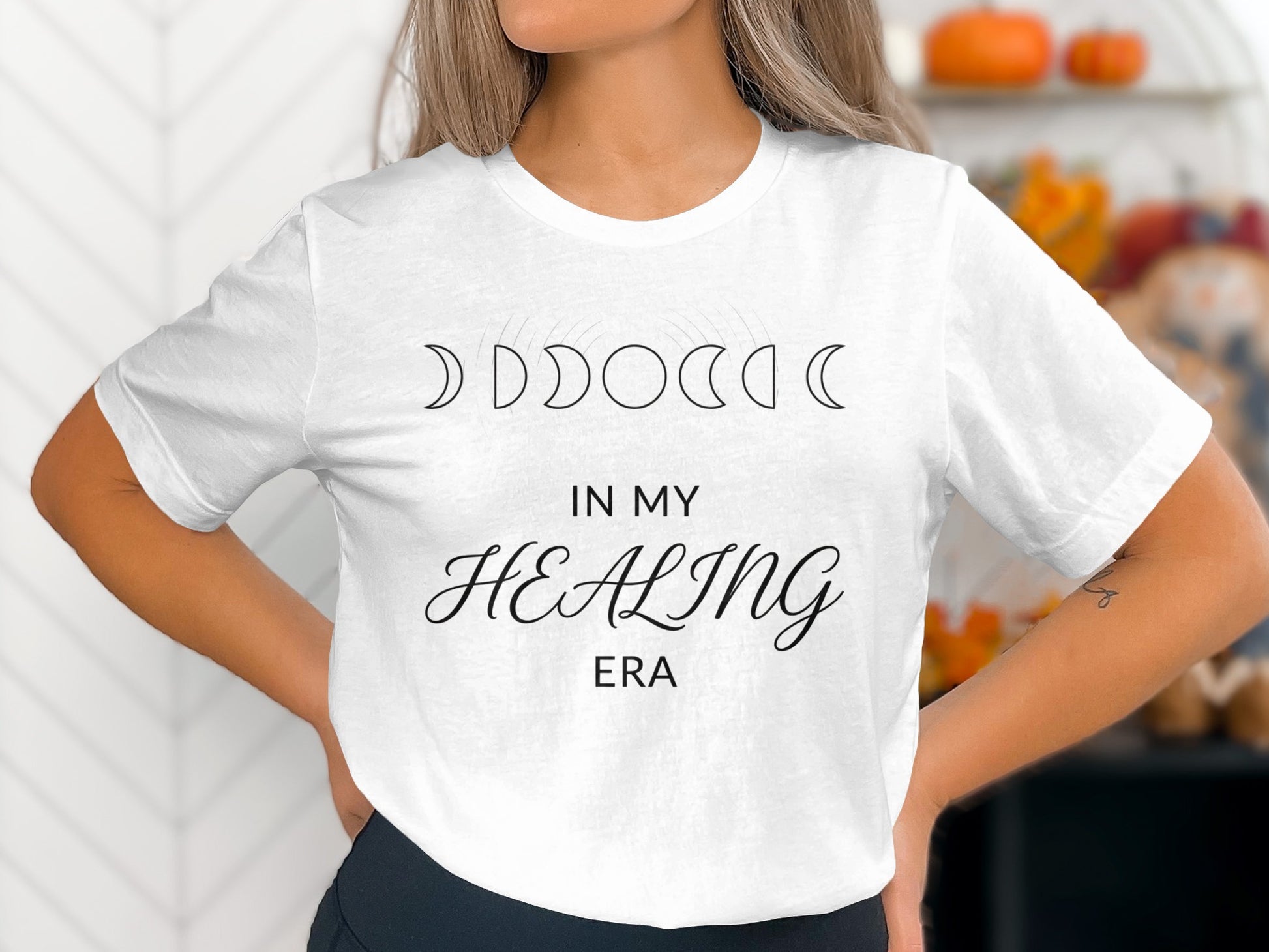In My Healing Era Moon Phase Graphic Tee