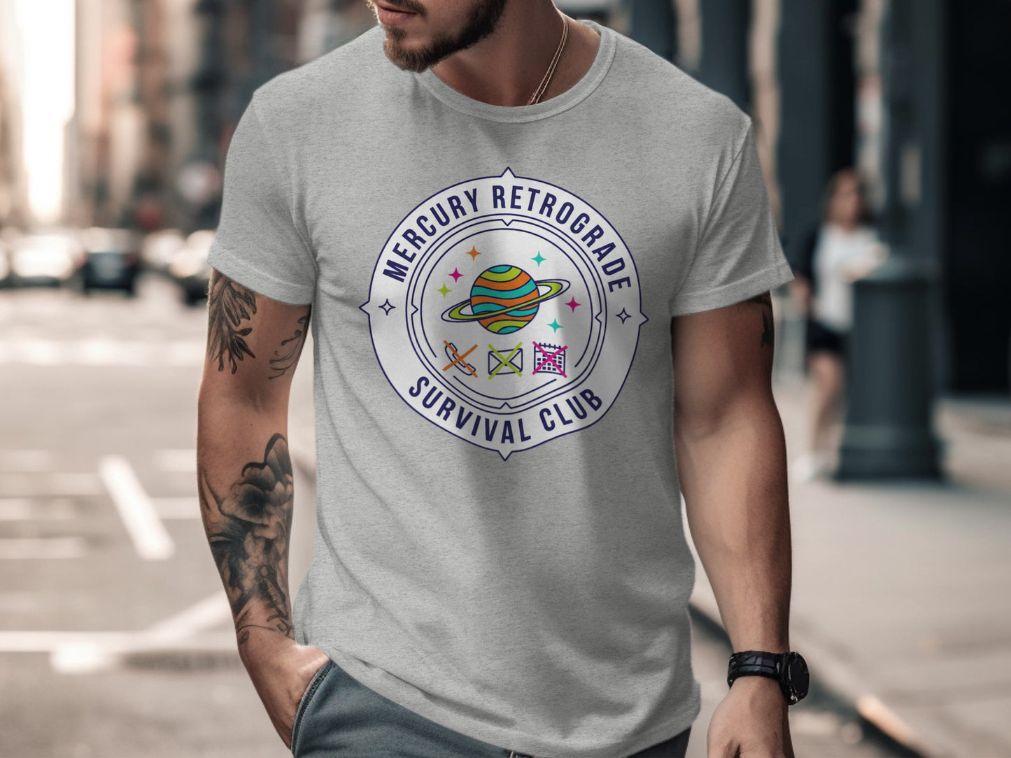 Mercury Retrograde Survival Club T-shirt