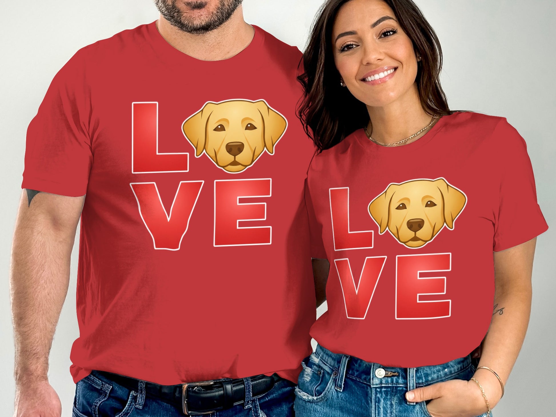 Love Labrador Dog Graphic Design T-shirt product