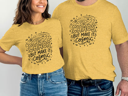 CHAOS BUT MAKE IT COSMIC Graphic Tee Shirt