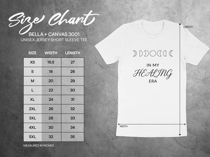 In My Healing Era Moon Phase T-Shirt