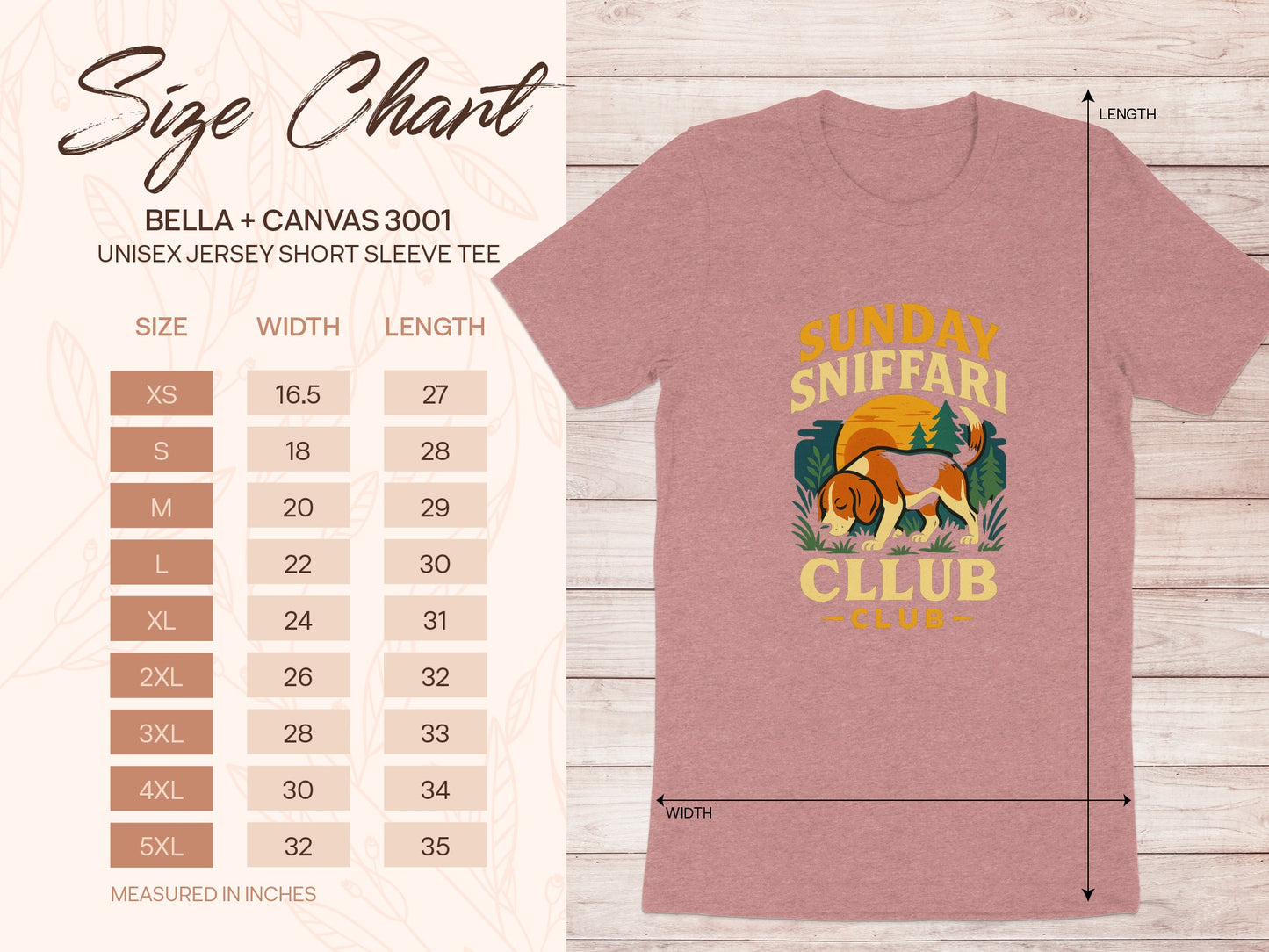 Sunday Sniffari Club Graphic Tee Shirt product type