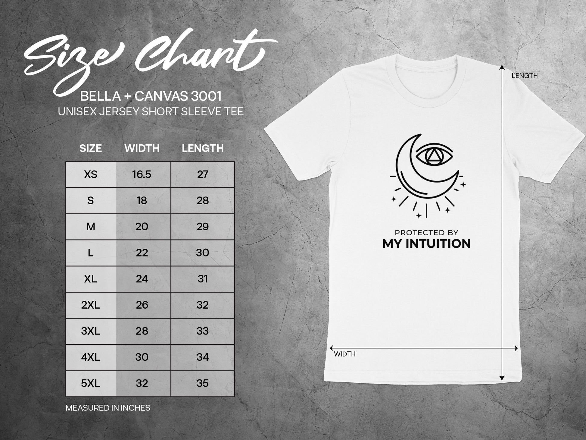 Protected by My Intuition Unisex Jersey Short Sleeve Tee