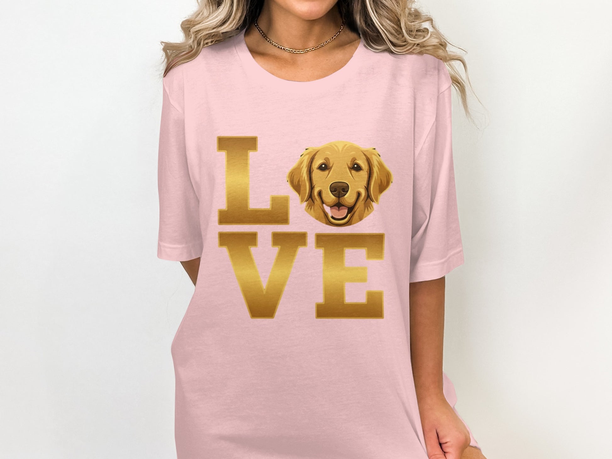 Golden Retriever Love Graphic Tee Shirt product