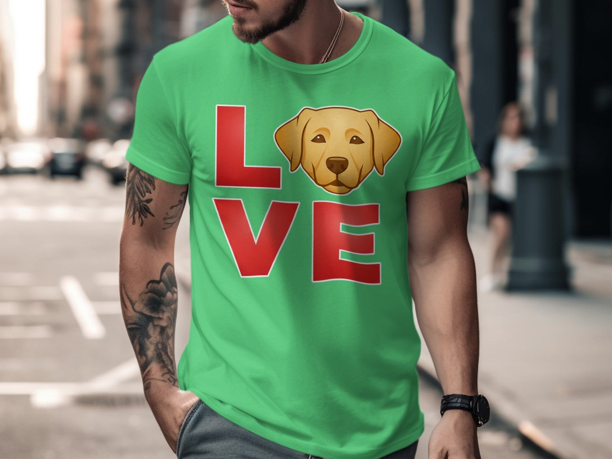Love Dog Graphic T-Shirt for Animal Lovers product