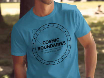Cosmic Boundaries T-Shirt With Unique Design Product