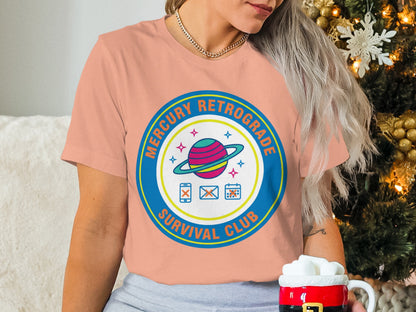 Mercury Retrograde Survival Club Graphic Top Product