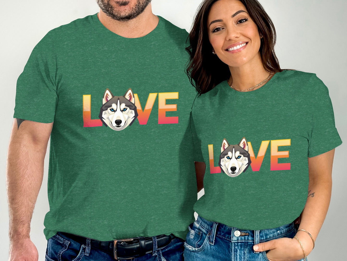 Love Husky Graphic Design T-shirt product
