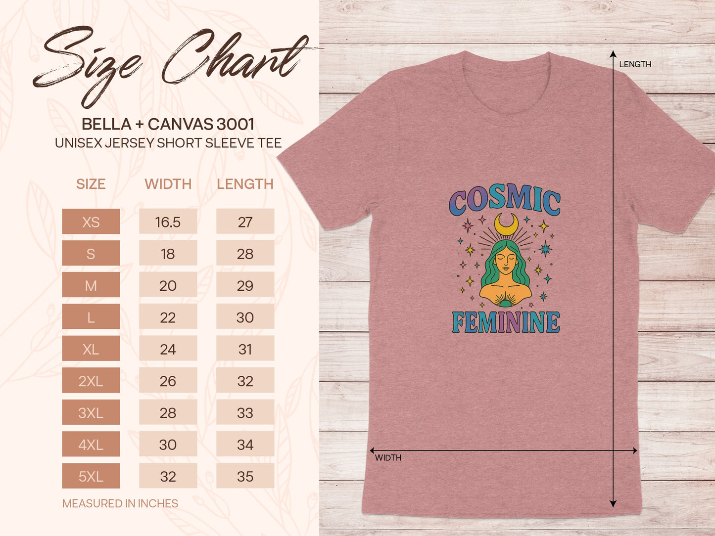 Cosmic Feminine Woman Stars Design Unique Colorful T-Shirt