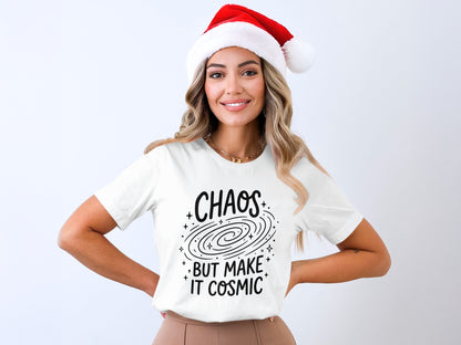 Chaos But Make It Cosmic Festive Apparel