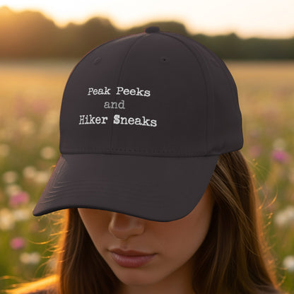 Peak Peeks and Hiker Sneaks Hat Product