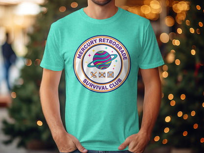 Mercury Retrograde Survival Club Graphic Tee