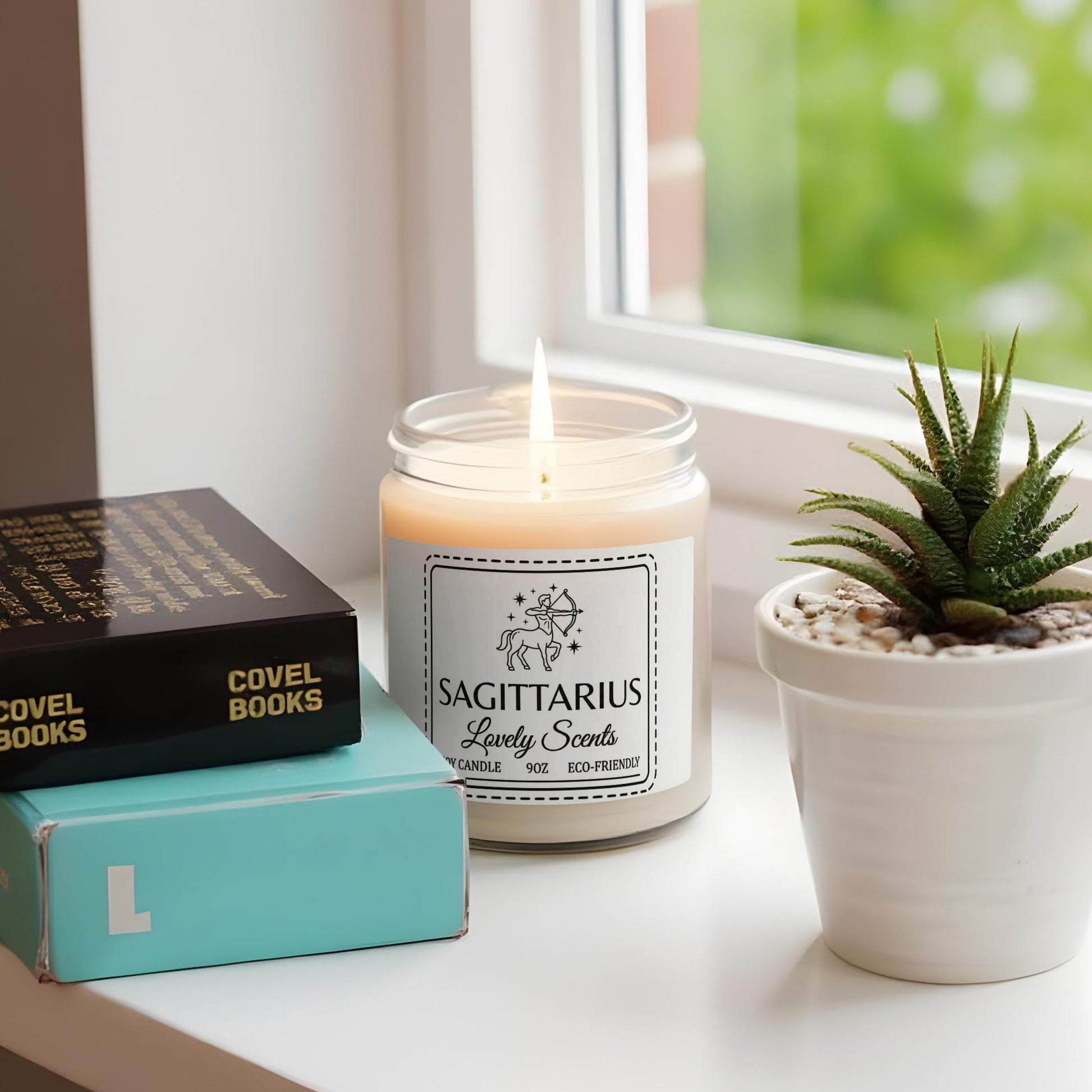 Sagittarius Zodiac Candle for Astrology Lovers
