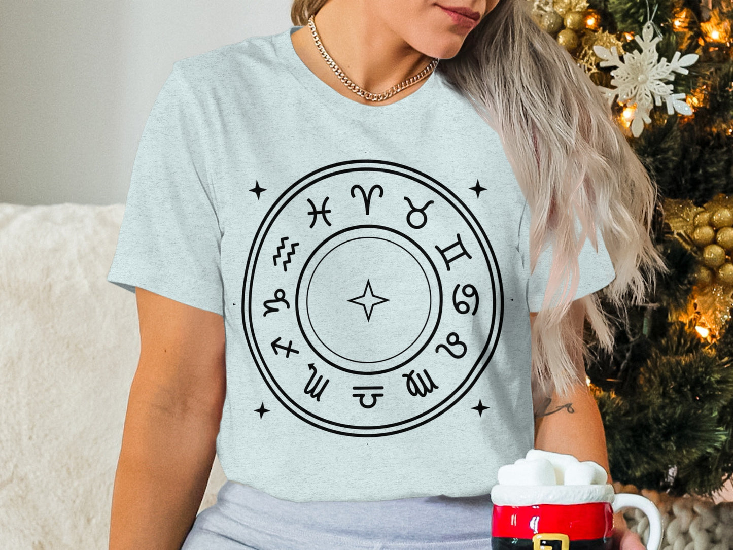 Zodiac Signs Graphic T-Shirt Perfect for Astrology Lovers