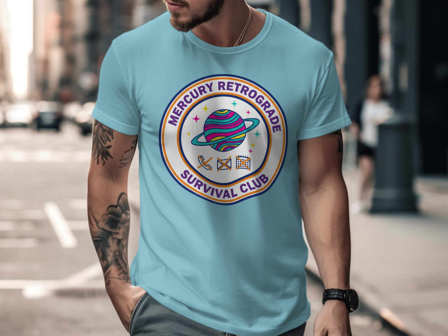 Mercury Retrograde Survival Club T-shirt