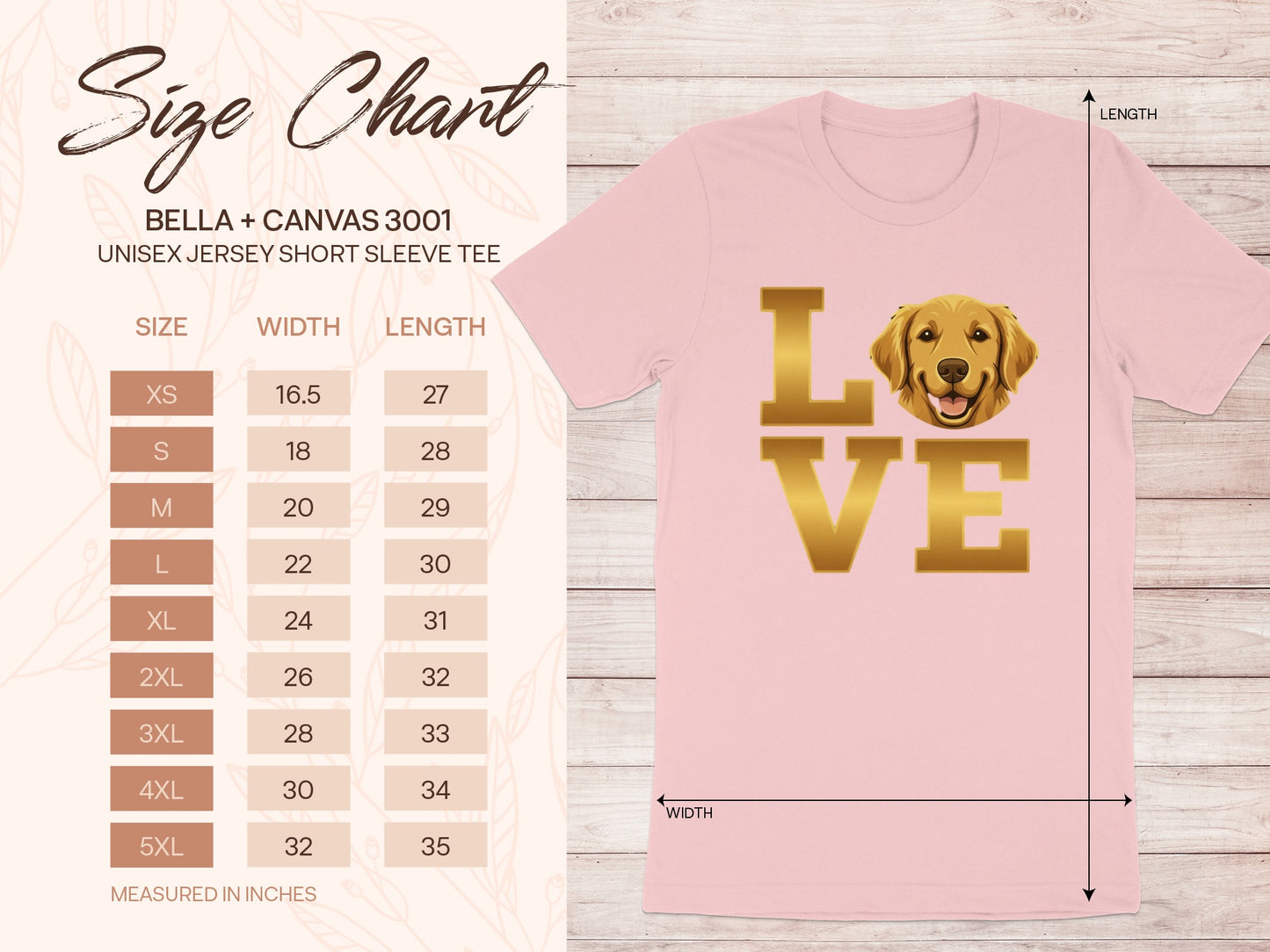 Love Dog Graphic Unisex Jersey Short Sleeve Tee product type