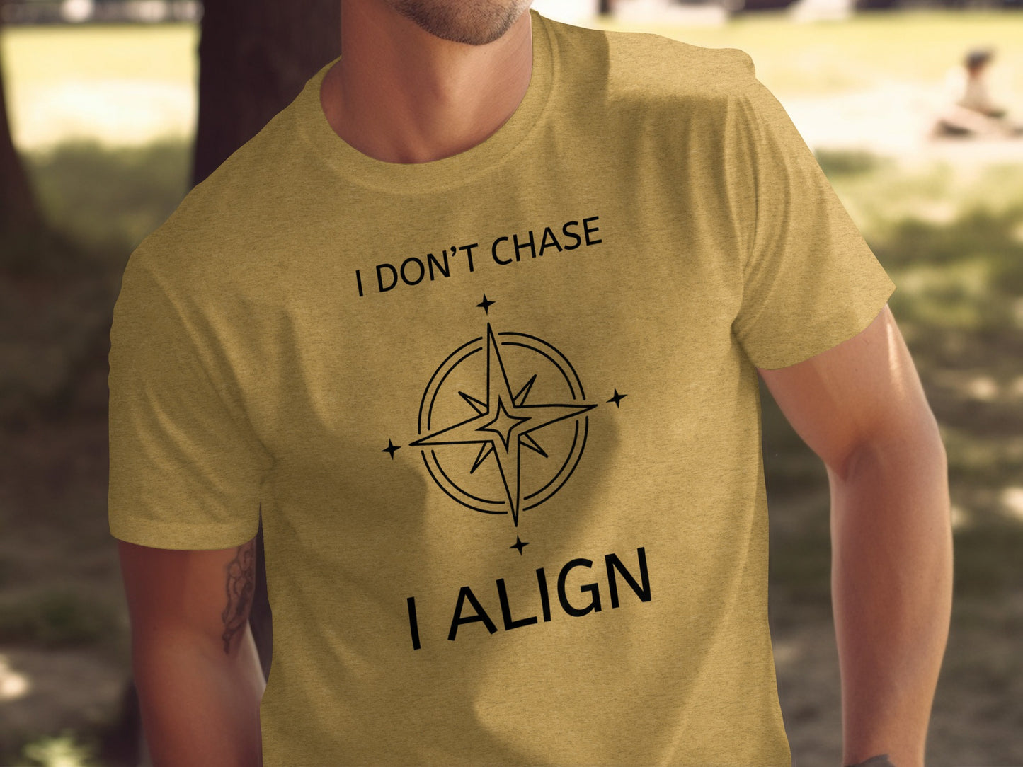 I Don't Chase I Align Motivational Shirt