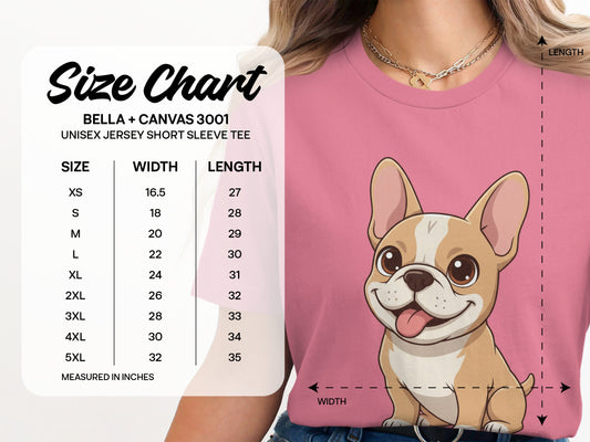 Cute French Bulldog Graphic Short Sleeve Tee product