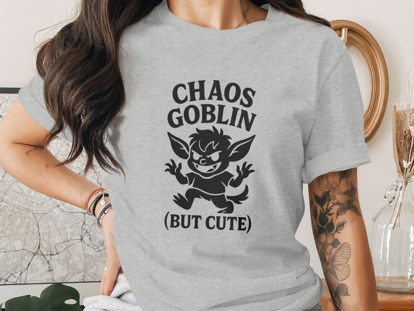 Chaos Goblin But Cute Graphic Design T-Shirt product type