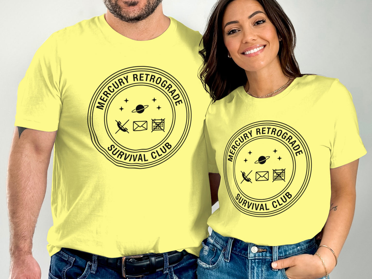 Mercury Retrograde Survival Club Graphic Tee