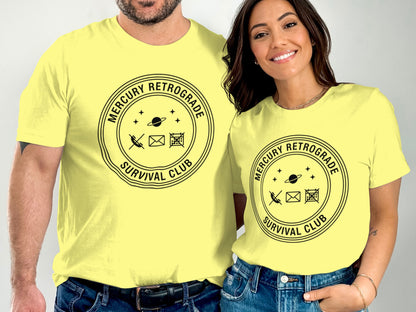 Mercury Retrograde Survival Club Graphic Tee