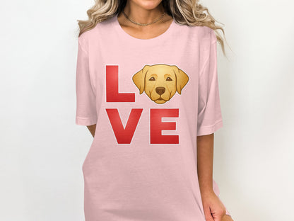 Cute Puppy Love Graphic Print T-shirt product