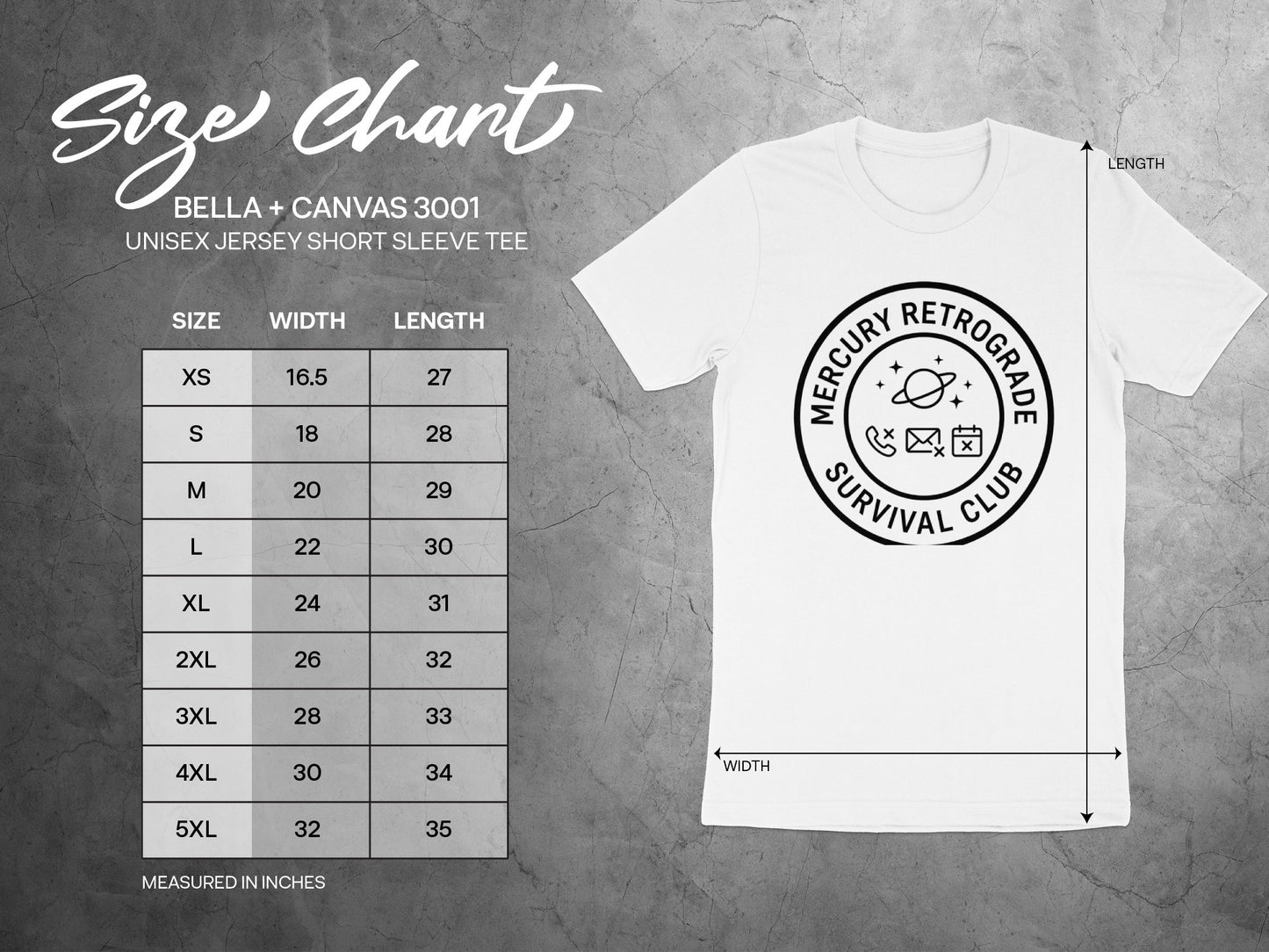 Mercury Retrograde Survival Club Shirt XS to 5XL