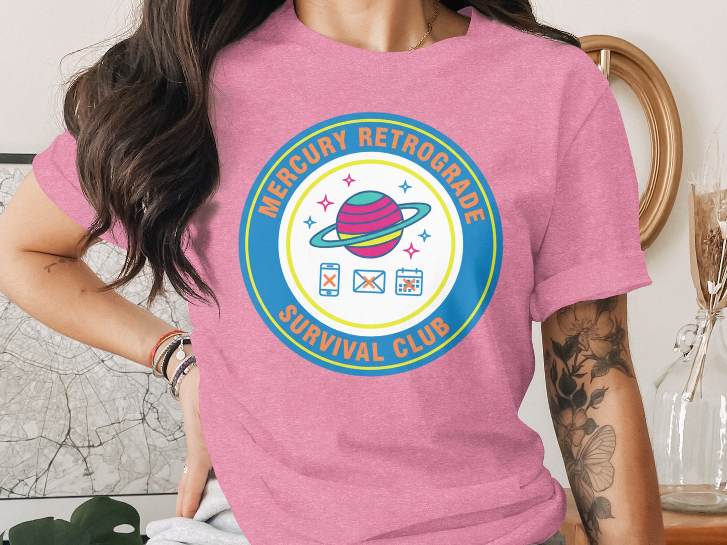 Mercury Retrograde Survival Club T-Shirt