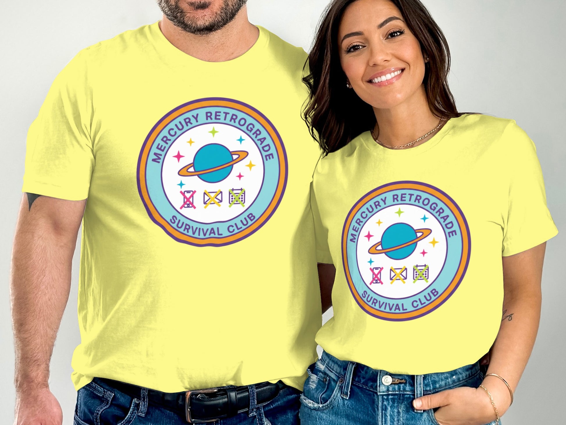 Mercury Retrograde Survival Club Graphic Tee